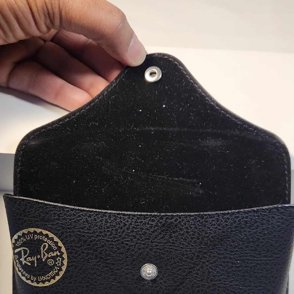 Ray-Ban Black Textured‎ Glasses Case